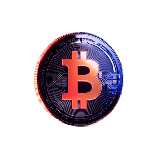 Floating card with data analytics of the crypto market